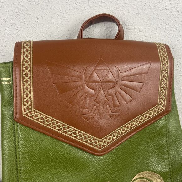 NWOT Danielle Nicole x Legend of Zelda "Marks of the Goddess" Mini Backpack - Picture 3 of 11
